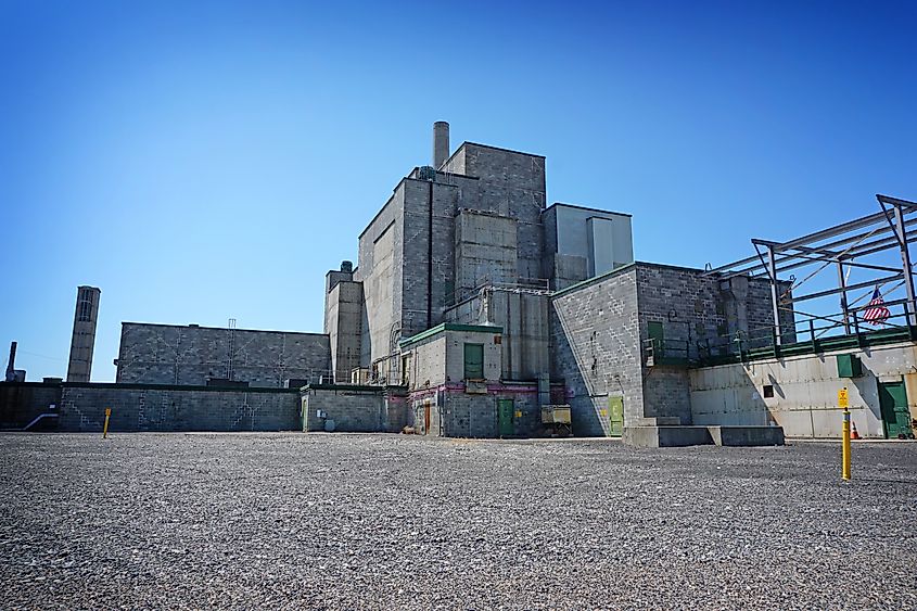 B Reactor at Hanford nuclear site in Eastern Washington state.