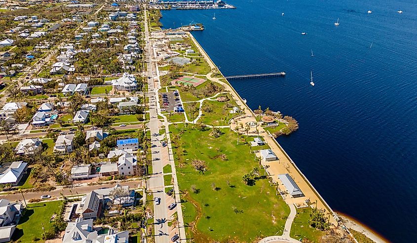 Punta Gorda Florida aftermath Hurricane Ian and cleanup