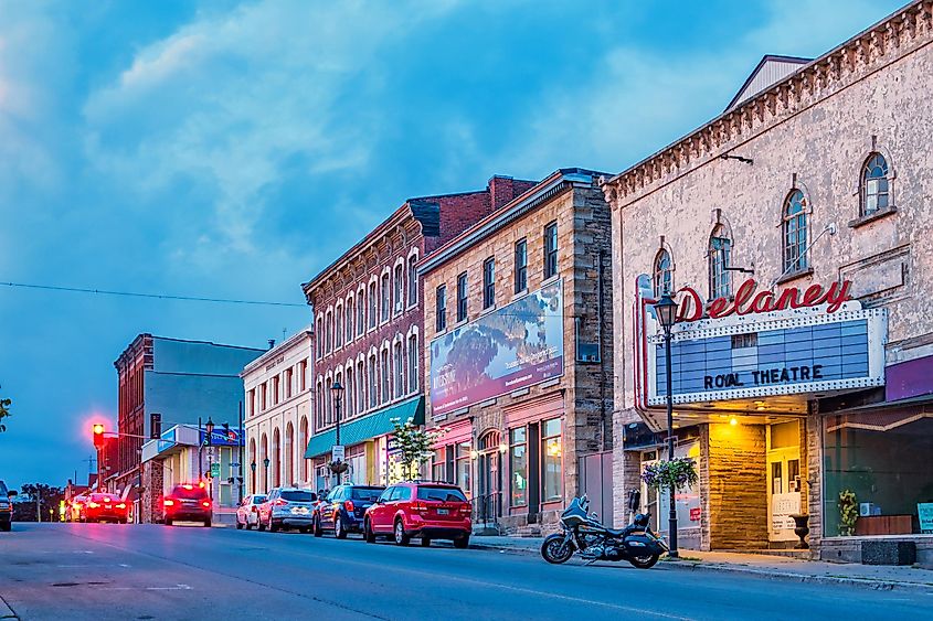 Downtown Gananoque, Ontario