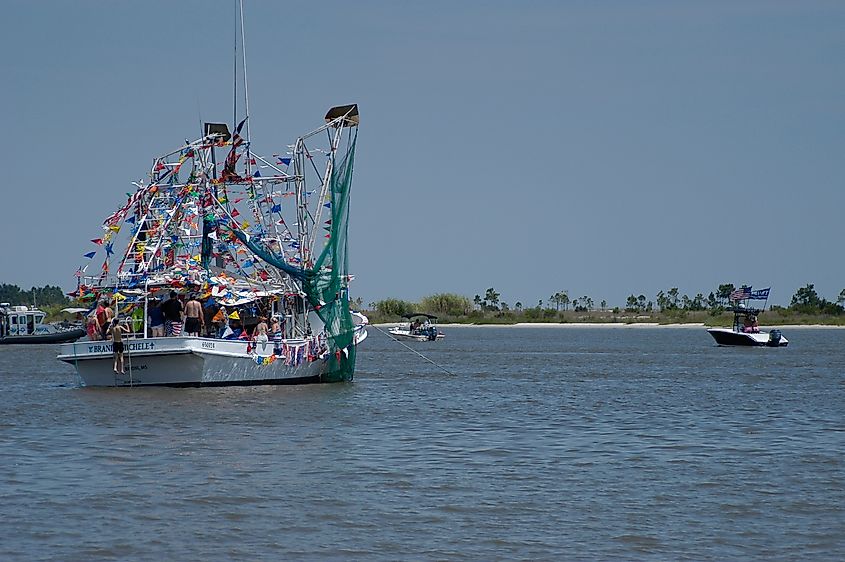 Blessing of the Fleet in Biloxi.