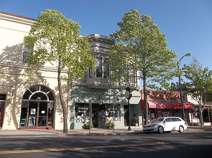 Bookshop in Benicia, California