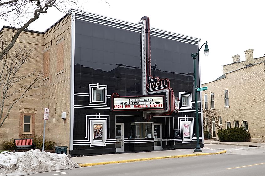 Rivoli Theater in Cedarburg, Wisconsin