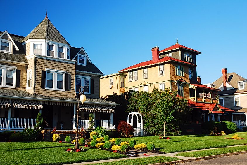 Spring Lake, New Jersey, on the Jersey Shore. 