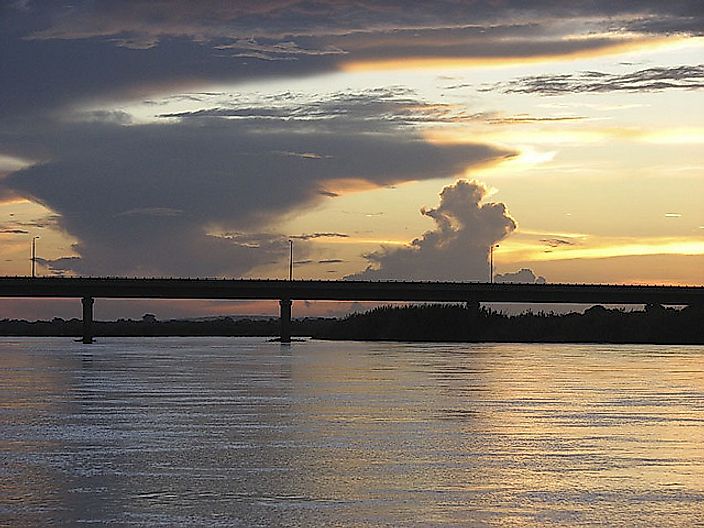 Mkapa Bridge in Tanzania