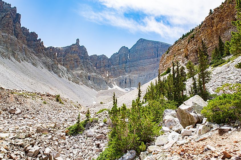 Wheeler Peak in Great Basin National Park, Nevada