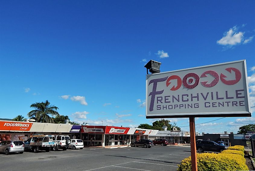 Dean Street shopping precinct.