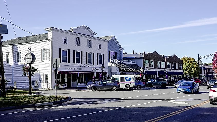 Downtown Ridgefield, Connecticut