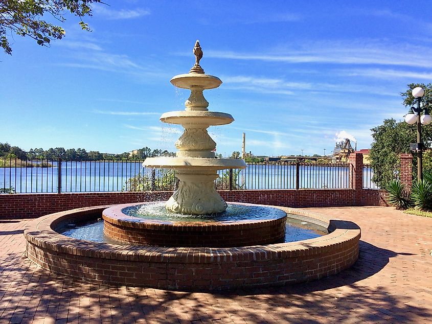 Riverwalk in Georgetown, South Carolina.