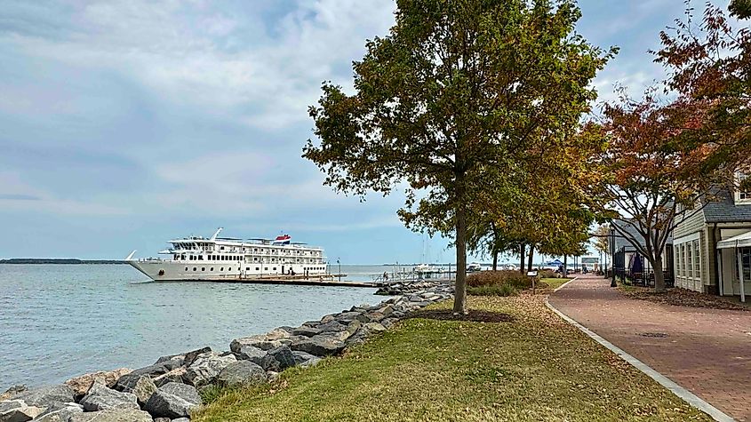 Yorktown Waterfront in fall Image credit Bryan Dearsley