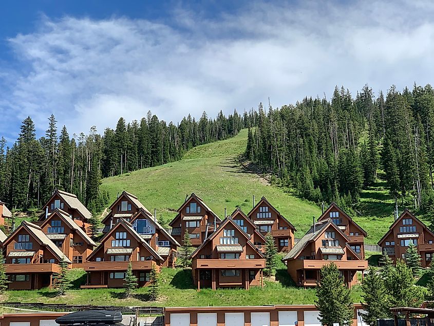 Mountain in Big Sky, Montana