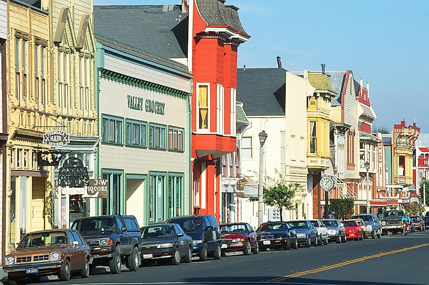 Street view in Ferndale, California, via Joseph Sohm / Shutterstock.com