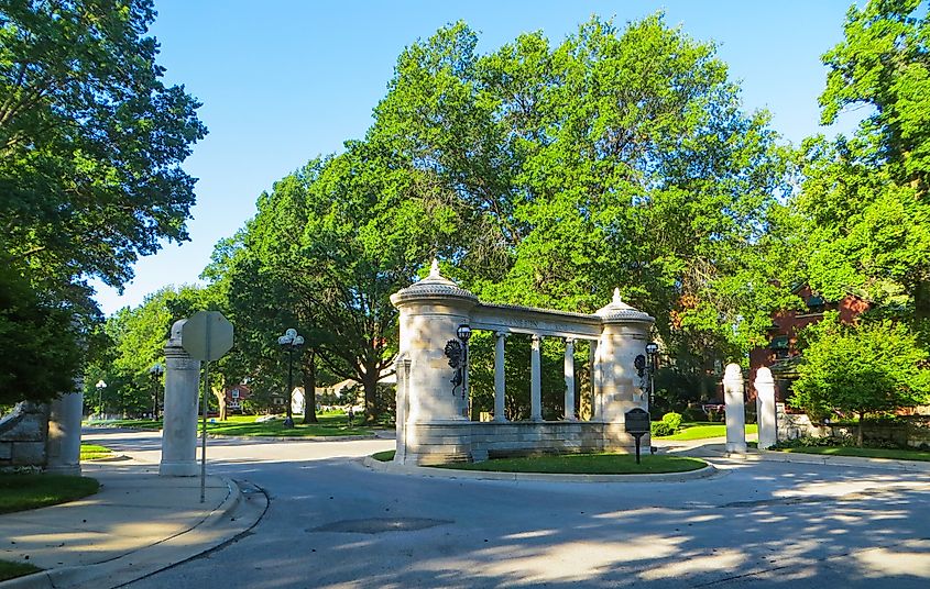 Janssen Place in Hyde Park. 