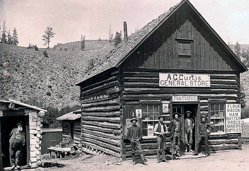 General Store & Post Office, Granite, Colorado ca. 1885.