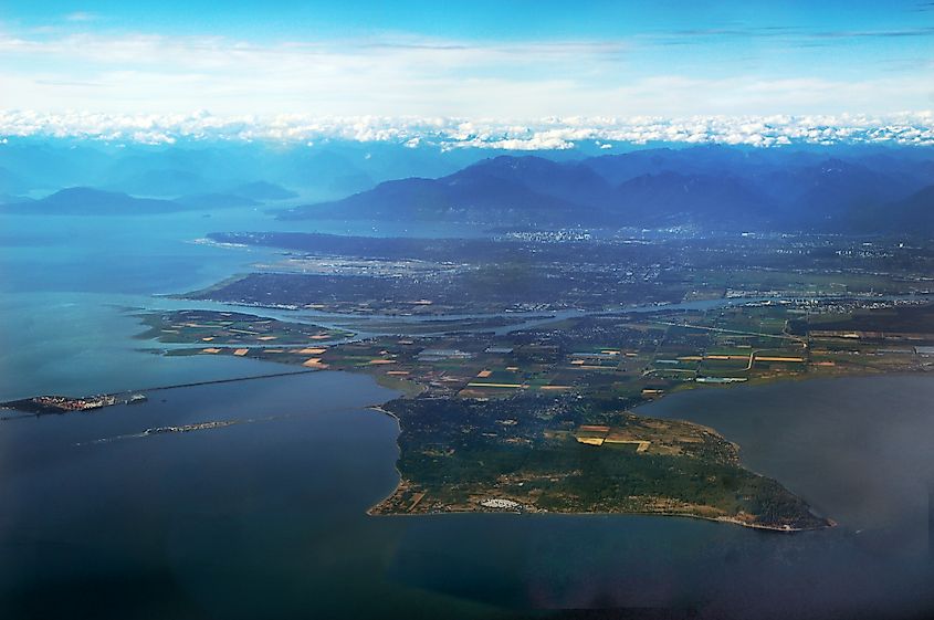 Point Roberts, Washington. Image credit: Madereugeneandrew, CC BY-SA 4.0 <https://creativecommons.org/licenses/by-sa/4.0>, via Wikimedia Commons