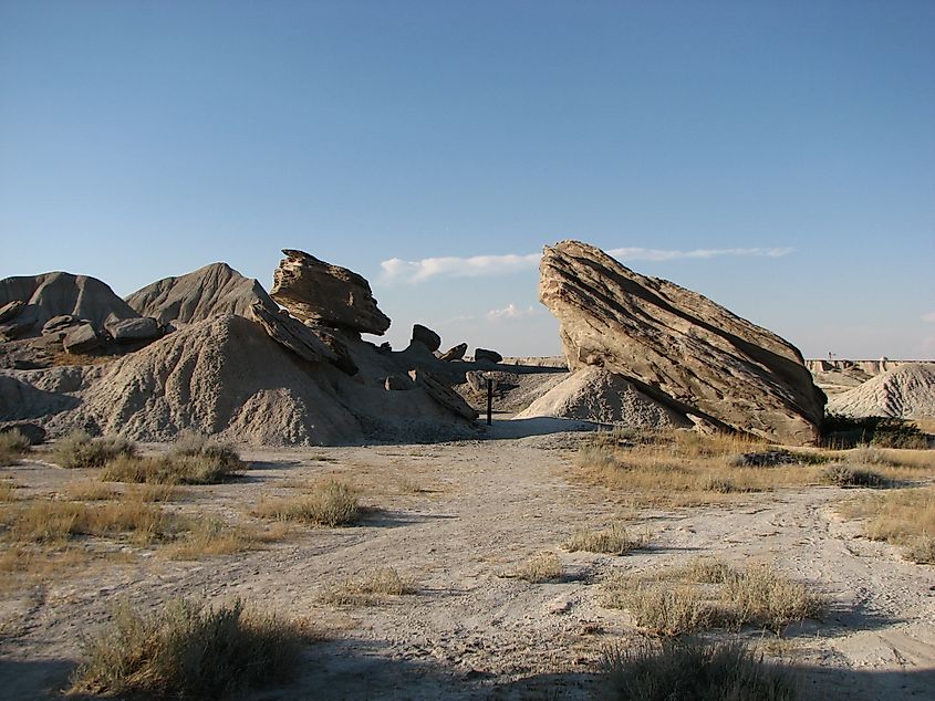 Toadstool Geologic Park, Nebraska. 
