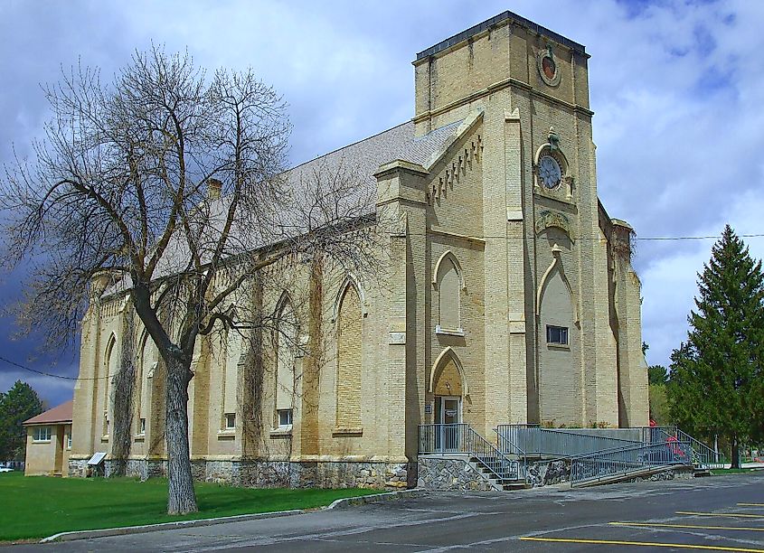 Smithfield Tabernacle in Smithfield, Utah.