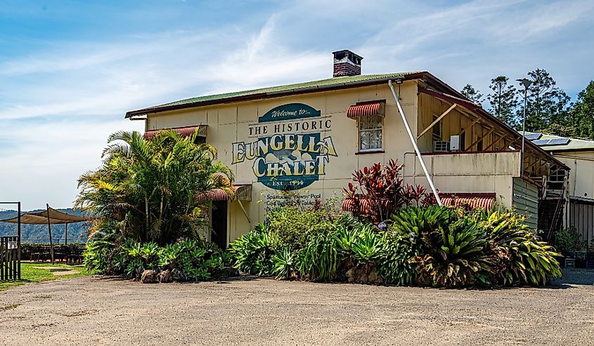 Eungella Chalet, Eungella National Park, Queensland, Australia.