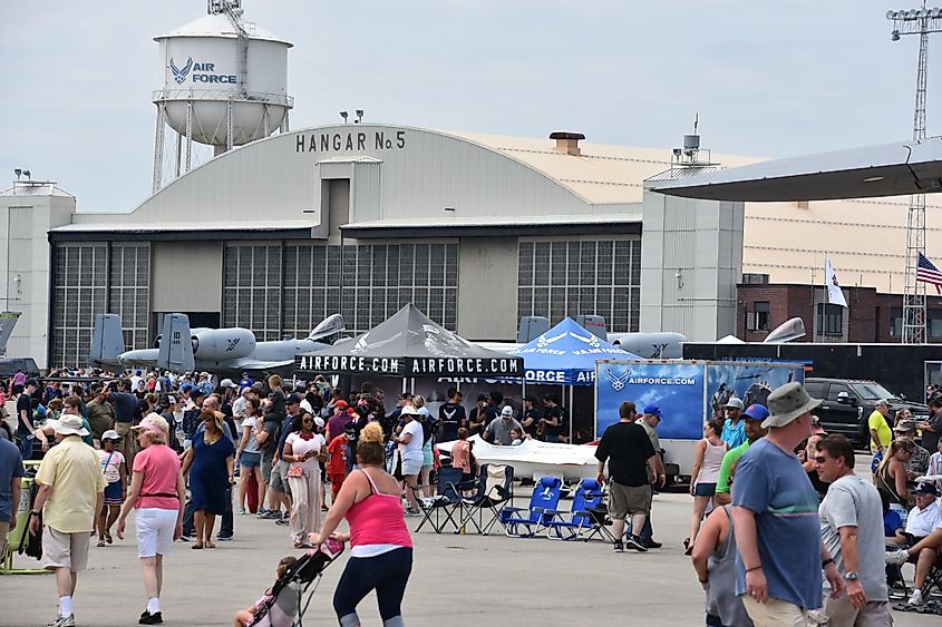 Great New England Airshow at Westover Air Reserve Base in Chicopee, Massachusetts.