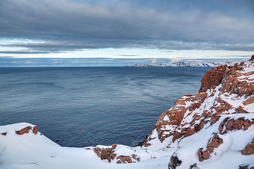 The Kola Peninsula in Russia, site of the Kola Superdeep Borehole