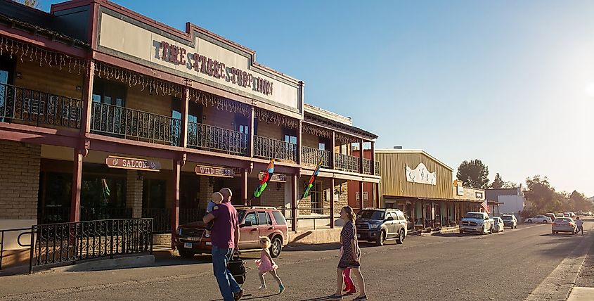 Street view in Patagonia, Arizona, 