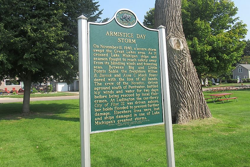 Armistice Day Storm Monument