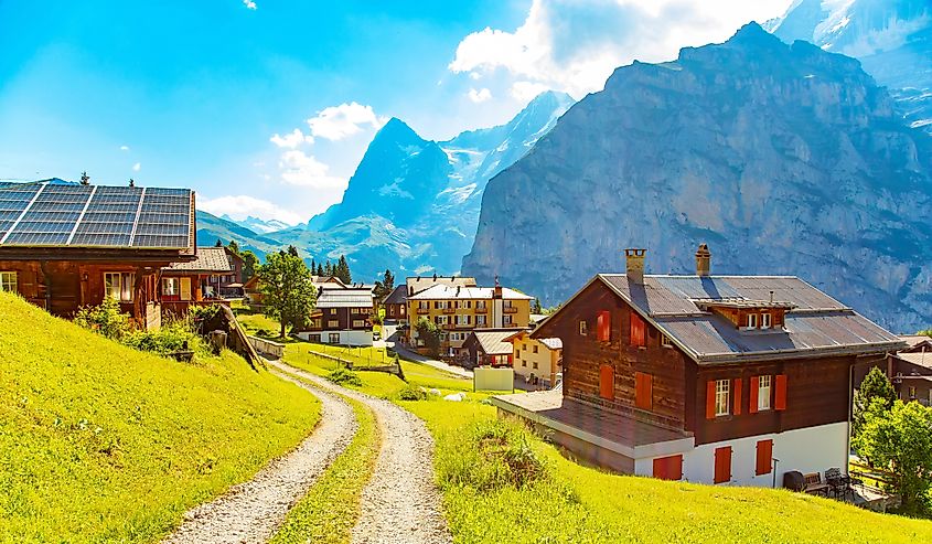 Murren, Switzerland (Editorial credit: Arcady / Shutterstock.com)