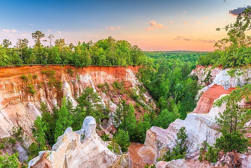 Providence Canyon State Park, Georgia,