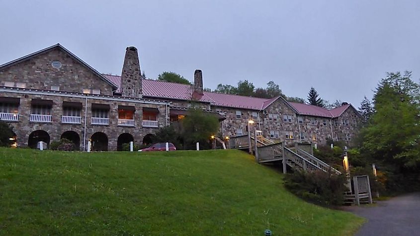 Mountain Lake Lodge, in Pembroke, Virginia, was the backdrop of "Dirty Dancing".