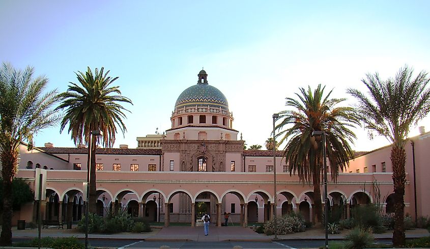Pima County Courthouse in Tucson, Arizona.