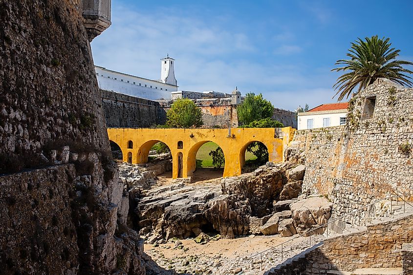 Fortress in Peniche, Portugal