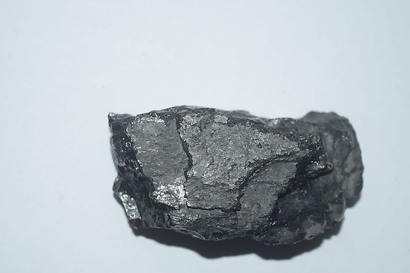 Coal is a sedimentary rock that is formed from plant remains