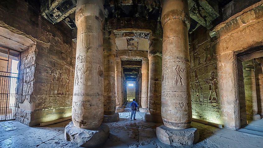 Temple of Sethy the First at Abydos.