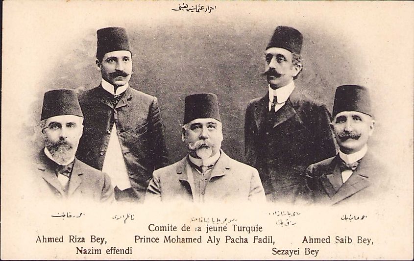 Young Turk (CUP) Committee in 1909