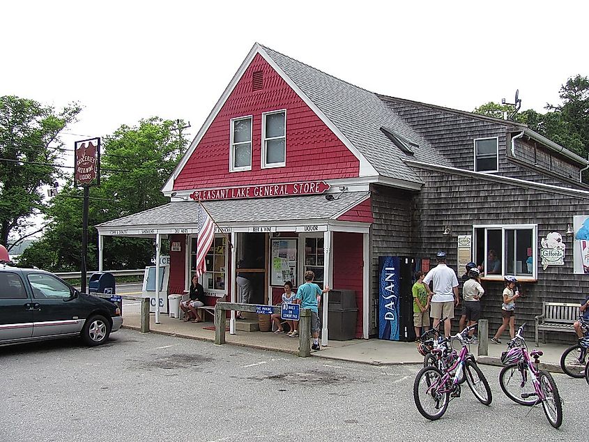 Pleasant Lake General Store, Pleasant Lake Massachusetts.