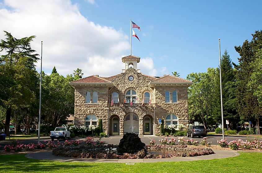 City Hall in Sonoma, California