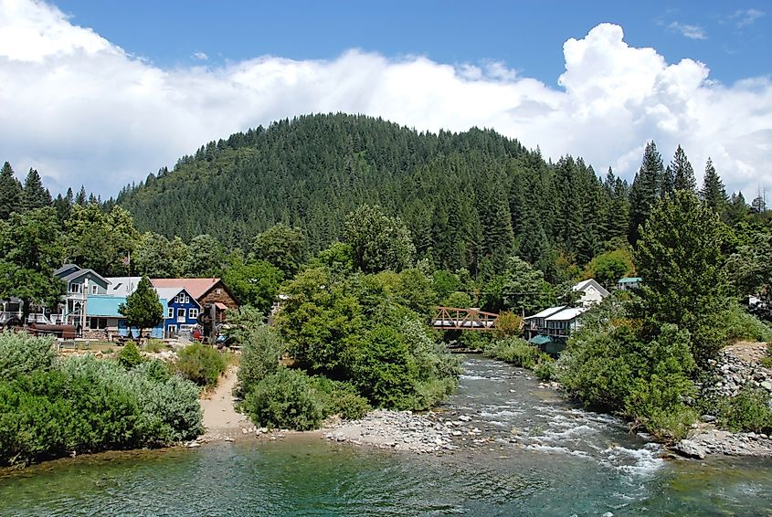 Yuba River, Downieville in California