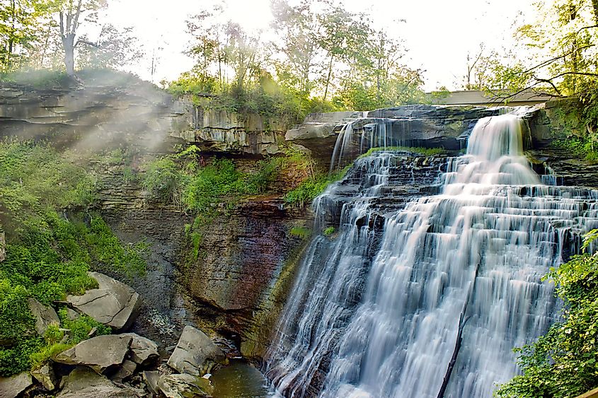 Brandywine Falls, Cuyahoga Valley National Park, Ohio.