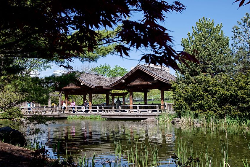 Japanese Garden designs in Kariya Park, Mississauga, Ontario, Canada