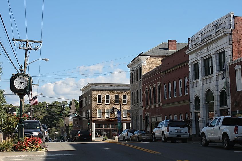 Downtown Fayetteville, West Virginia