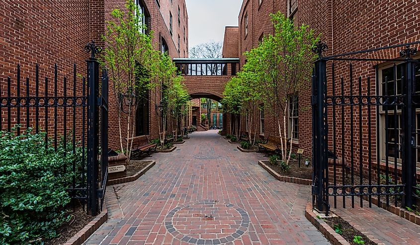 Steinman Park in downtown Lancaster, Pennsylvania