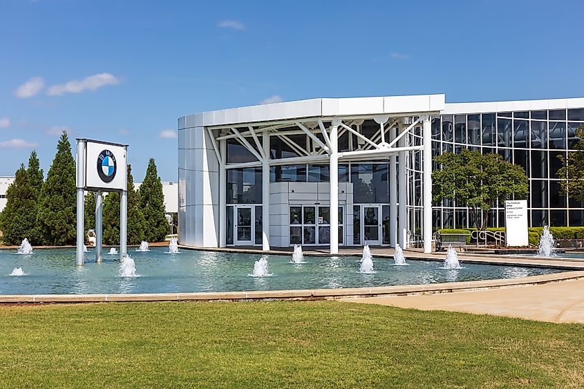 The BMW Zentrum Museum in Greer, South Carolina.