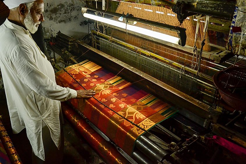 Varanasi handlooms 