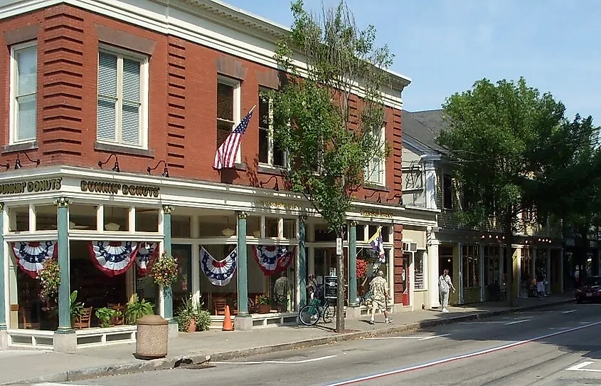 Hope Street, Bristol, Rhode Island
