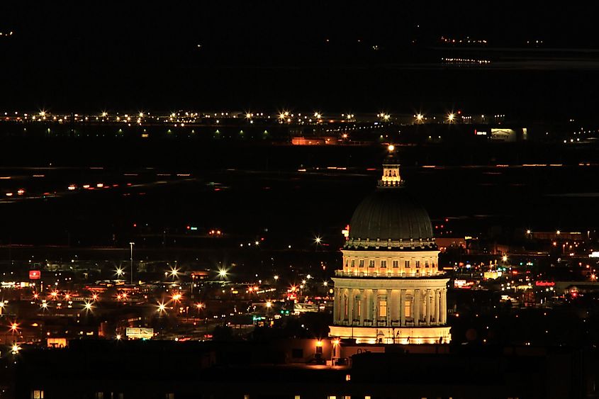 Salt lake capitol building, Utah