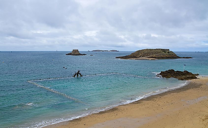 Strand von Saint-Malo