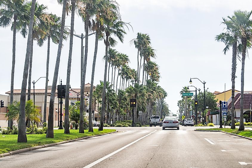 Harbor Drive in Venice, Florida.