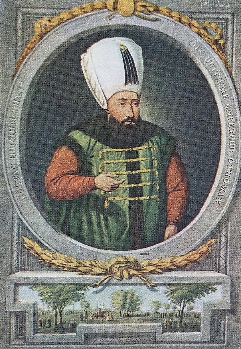 Ibrahim I, the Ottoman Sultan.