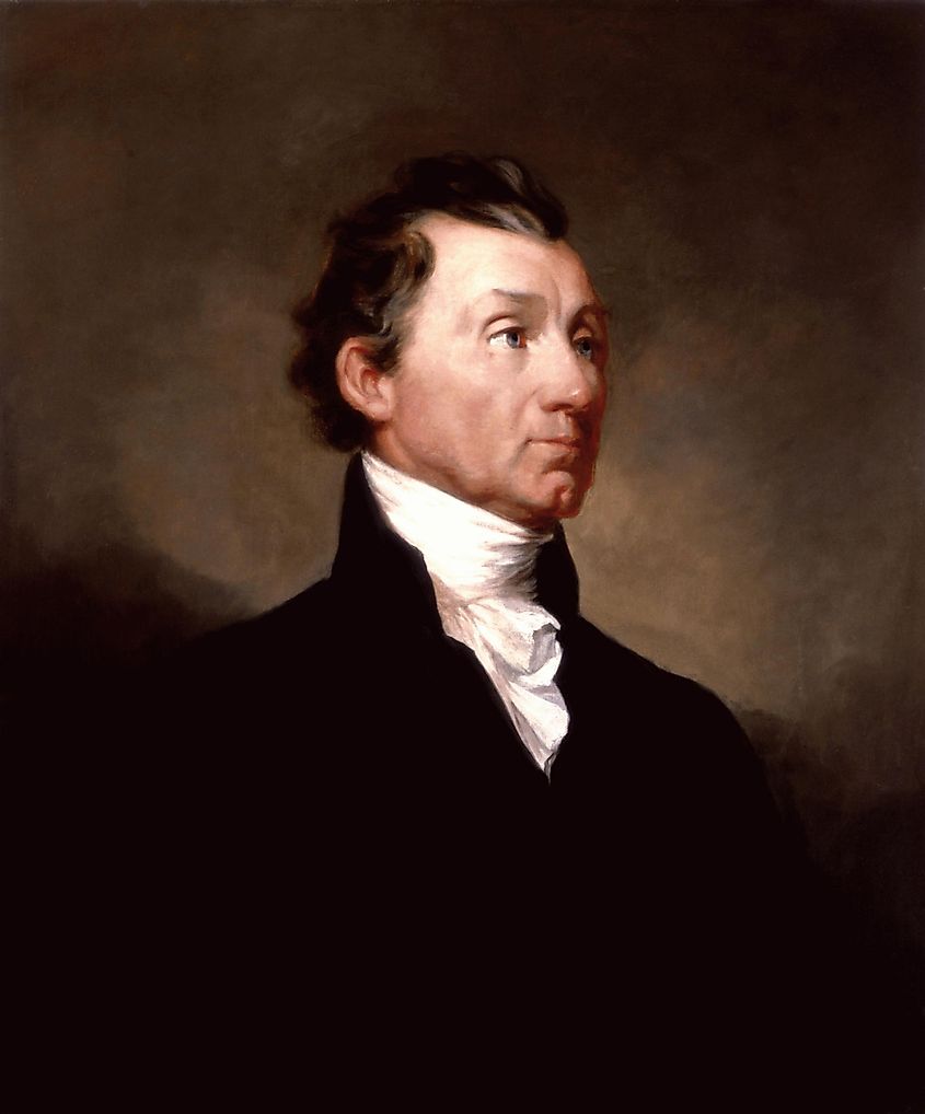 Portrait of President James Monroe