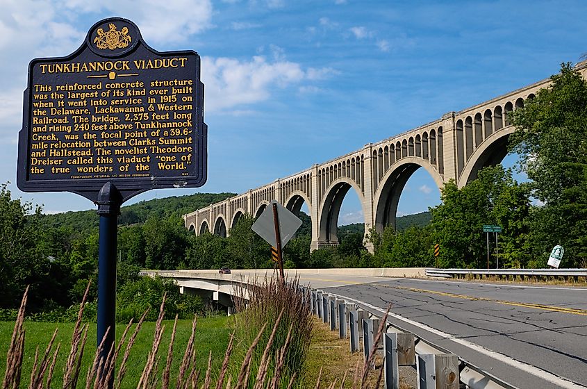 Tunkhannock Viaduct, NE Pennsylvania