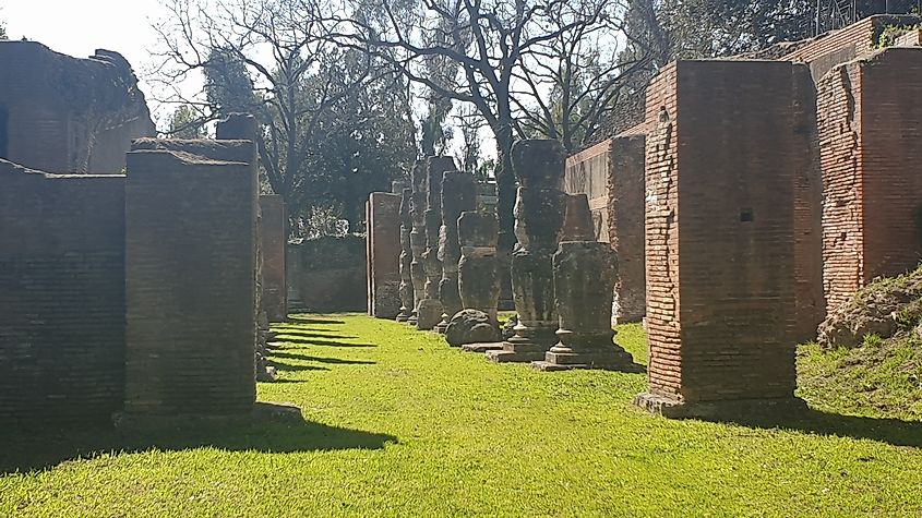 Portico of Claudius. 